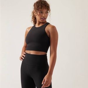 Black Athleta Athletic Top. Women’s Size XXS. Used, good condition.